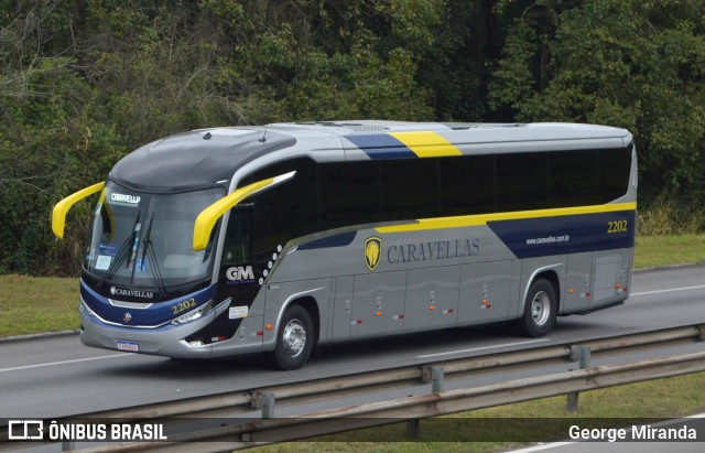 Caravellas Transportes e Turismo 2202 na cidade de Santa Isabel, São Paulo, Brasil, por George Miranda. ID da foto: 12078253.