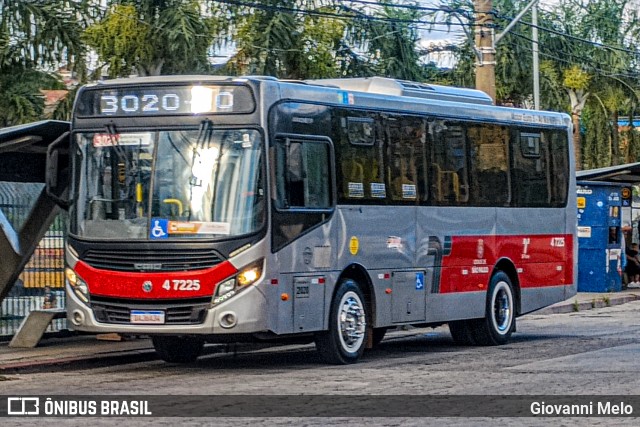 Pêssego Transportes 4 7225 na cidade de São Paulo, São Paulo, Brasil, por Giovanni Melo. ID da foto: 12076100.
