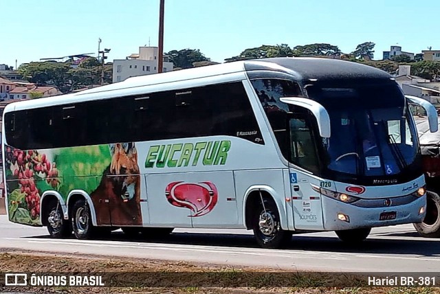 Eucatur - Empresa União Cascavel de Transportes e Turismo 4720 na cidade de Betim, Minas Gerais, Brasil, por Hariel BR-381. ID da foto: 12077326.