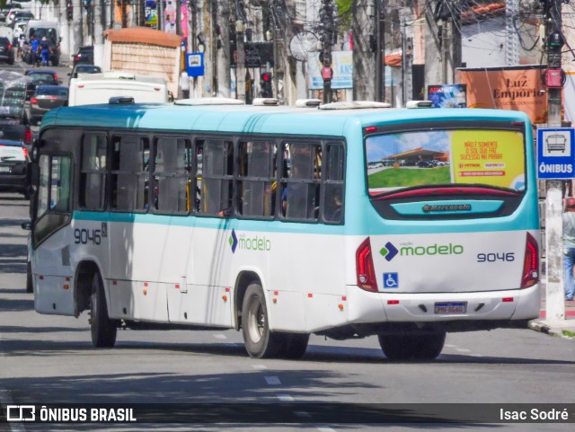 Viação Modelo 9046 na cidade de Aracaju, Sergipe, Brasil, por Isac Sodré. ID da foto: 12076338.