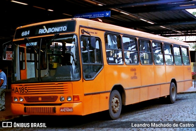 Auto Viação Redentor HA185 na cidade de Curitiba, Paraná, Brasil, por Leandro Machado de Castro. ID da foto: 12077815.