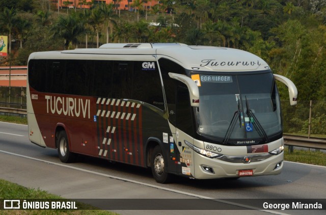 Tucuruvi Transportes e Turismo 8800 na cidade de Santa Isabel, São Paulo, Brasil, por George Miranda. ID da foto: 12078353.