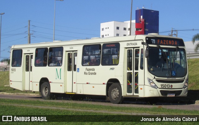 Leblon Transporte de Passageiros 15013 na cidade de Fazenda Rio Grande, Paraná, Brasil, por Jonas de Almeida Cabral. ID da foto: 12077675.