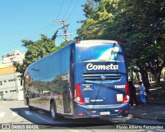 Viação Cometa 719637 na cidade de São Roque, São Paulo, Brasil, por Flavio Alberto Fernandes. ID da foto: 12077805.
