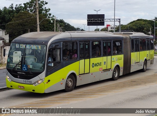 Milênio Transportes 10790 na cidade de Belo Horizonte, Minas Gerais, Brasil, por João Victor. ID da foto: 12077664.