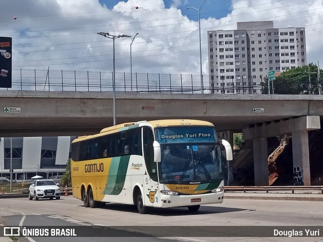 Empresa Gontijo de Transportes 14540 na cidade de Contagem, Minas Gerais, Brasil, por Douglas Yuri. ID da foto: 12076084.