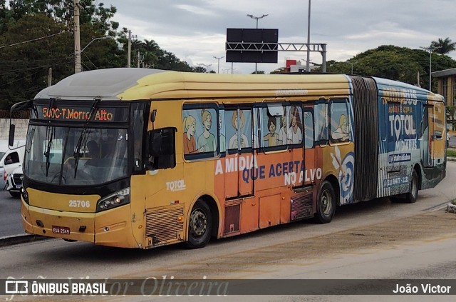 Autotrans > Turilessa 25706 na cidade de Belo Horizonte, Minas Gerais, Brasil, por João Victor. ID da foto: 12077630.