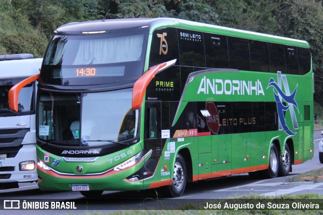Empresa de Transportes Andorinha 7054 na cidade de Piraí, Rio de Janeiro, Brasil, por José Augusto de Souza Oliveira. ID da foto: 12077869.