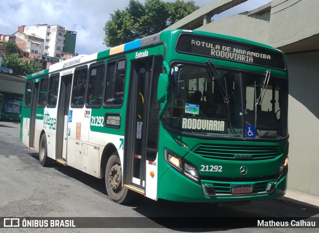 OT Trans - Ótima Salvador Transportes 21292 na cidade de Salvador, Bahia, Brasil, por Matheus Calhau. ID da foto: 12078735.