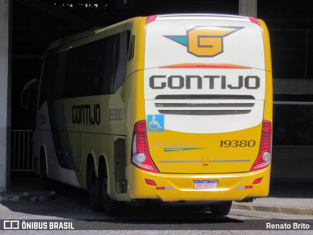 Empresa Gontijo de Transportes 19380 na cidade de Juiz de Fora, Minas Gerais, Brasil, por Renato Brito. ID da foto: 12078822.