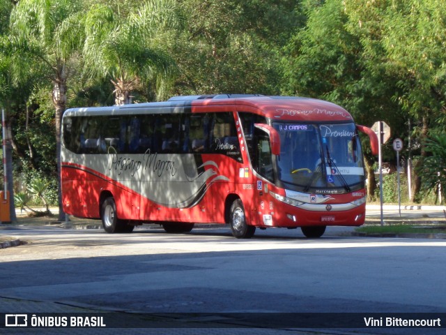 Empresa de Ônibus Pássaro Marron 5821 na cidade de Taubaté, São Paulo, Brasil, por Vini Bittencourt. ID da foto: 12076981.