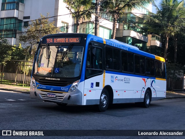 Transportes Futuro C30226 na cidade de Rio de Janeiro, Rio de Janeiro, Brasil, por Leonardo Alecsander. ID da foto: 12076555.