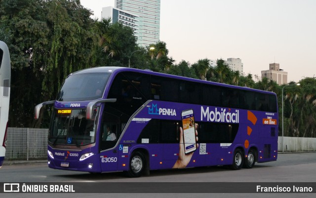 Empresa de Ônibus Nossa Senhora da Penha 63050 na cidade de Curitiba, Paraná, Brasil, por Francisco Ivano. ID da foto: 12078709.