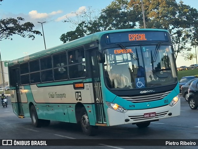 UTB - União Transporte Brasília 1470 na cidade de Brasília, Distrito Federal, Brasil, por Pietro Ribeiro. ID da foto: 12076606.