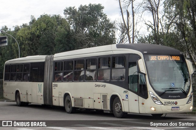 Empresa de Ônibus Campo Largo 22R08 na cidade de Campo Largo, Paraná, Brasil, por Saymon dos Santos. ID da foto: 12075950.