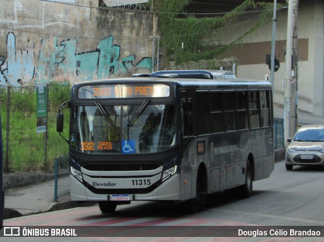 São Dimas Transportes 11315 na cidade de Belo Horizonte, Minas Gerais, Brasil, por Douglas Célio Brandao. ID da foto: 12077165.
