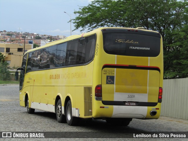 Viação Itapemirim 5009 na cidade de Caruaru, Pernambuco, Brasil, por Lenilson da Silva Pessoa. ID da foto: 12077618.