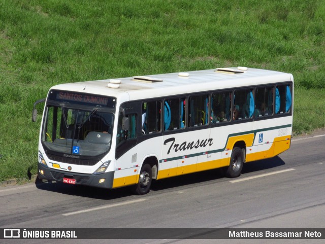 Transur - Transporte Rodoviário Mansur 2320 na cidade de Juiz de Fora, Minas Gerais, Brasil, por Mattheus Bassamar Neto. ID da foto: 12076763.