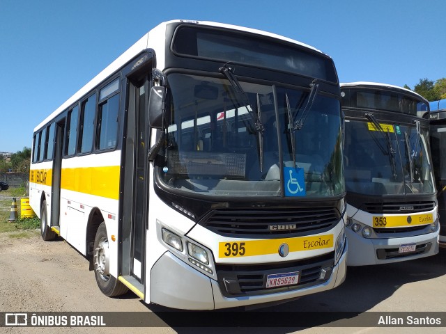 Auto Ônibus Moratense 395 na cidade de Francisco Morato, São Paulo, Brasil, por Allan Santos. ID da foto: 12077611.