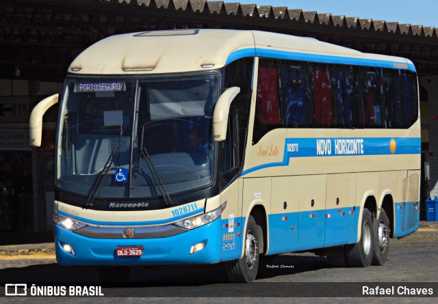 Viação Novo Horizonte 1028711 na cidade de Vitória da Conquista, Bahia, Brasil, por Rafael Chaves. ID da foto: 12078042.