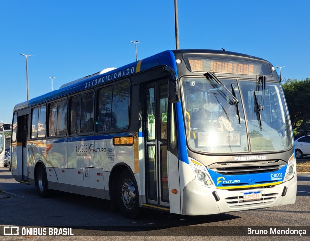 Transportes Futuro C30203 na cidade de Rio de Janeiro, Rio de Janeiro, Brasil, por Bruno Mendonça. ID da foto: 12077346.