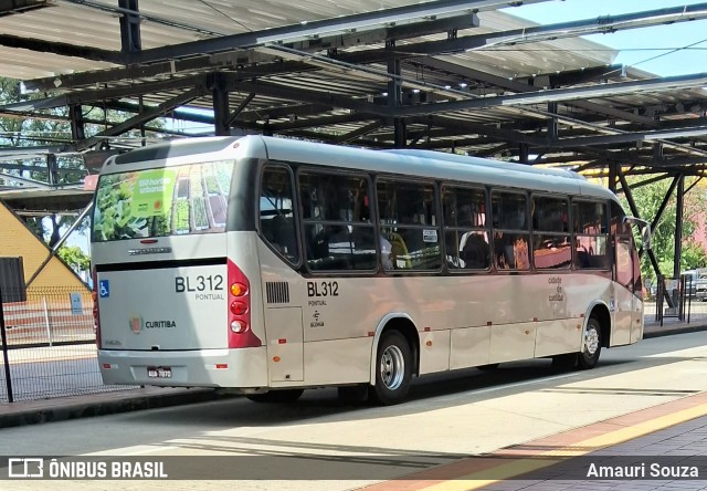 Transporte Coletivo Glória BL312 na cidade de Curitiba, Paraná, Brasil, por Amauri Souza. ID da foto: 12078582.