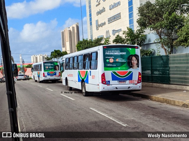 Transnacional Transportes Urbanos 08071 na cidade de Natal, Rio Grande do Norte, Brasil, por Wesly Nascimento. ID da foto: 12078816.