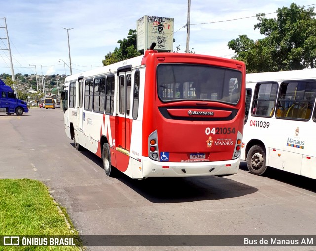 Integração Transportes 0421054 na cidade de Manaus, Amazonas, Brasil, por Bus de Manaus AM. ID da foto: 12078125.