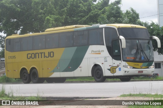 Empresa Gontijo de Transportes 17015 na cidade de Parnamirim, Rio Grande do Norte, Brasil, por Danilo Vitorino Lopes. ID da foto: 12078110.