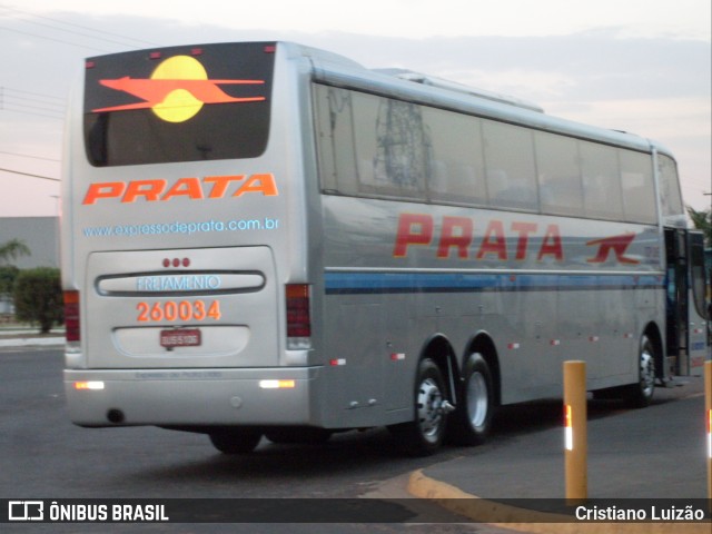 Expresso de Prata 260034 na cidade de Junqueirópolis, São Paulo, Brasil, por Cristiano Luizão. ID da foto: 12076559.