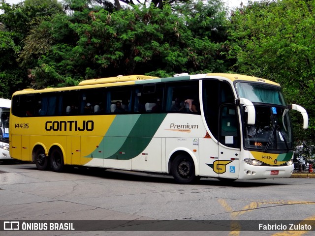 Empresa Gontijo de Transportes 14435 na cidade de São Paulo, São Paulo, Brasil, por Fabricio Zulato. ID da foto: 12078577.