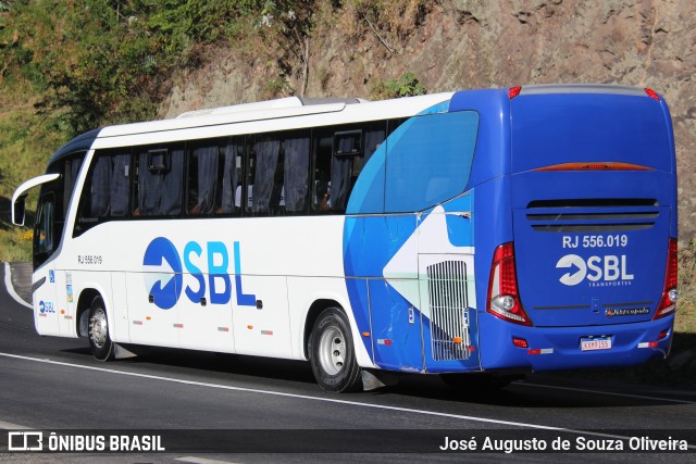 Sibelly Transportes RJ 556.019 na cidade de Piraí, Rio de Janeiro, Brasil, por José Augusto de Souza Oliveira. ID da foto: 12077780.