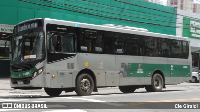 Transunião Transportes 5 6346 na cidade de São Paulo, São Paulo, Brasil, por Cle Giraldi. ID da foto: 12076208.