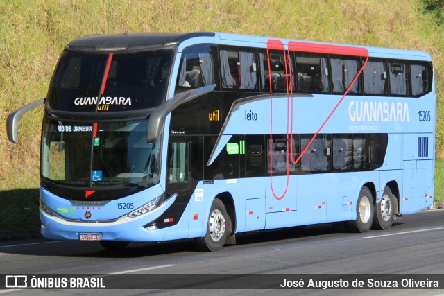UTIL - União Transporte Interestadual de Luxo 15205 na cidade de Piraí, Rio de Janeiro, Brasil, por José Augusto de Souza Oliveira. ID da foto: 12077726.