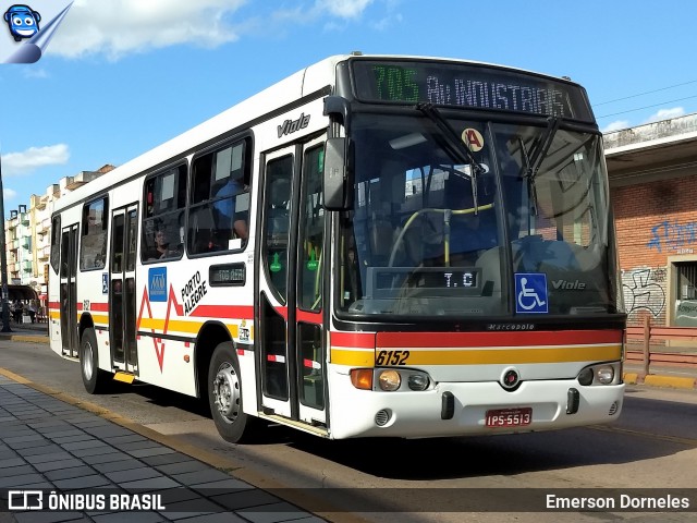 Auto Viação Navegantes 6152 na cidade de Porto Alegre, Rio Grande do Sul, Brasil, por Emerson Dorneles. ID da foto: 12076582.