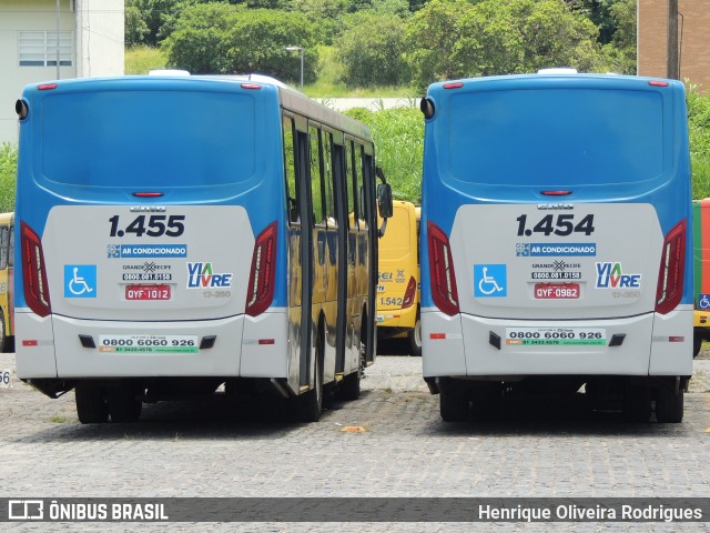 Itamaracá Transportes 1.455 na cidade de Abreu e Lima, Pernambuco, Brasil, por Henrique Oliveira Rodrigues. ID da foto: 12075814.