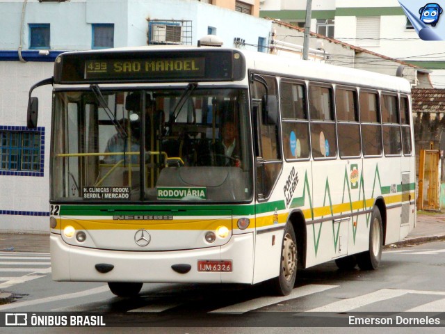 Empresa Gazômetro de Transportes 4022 na cidade de Porto Alegre, Rio Grande do Sul, Brasil, por Emerson Dorneles. ID da foto: 12076551.