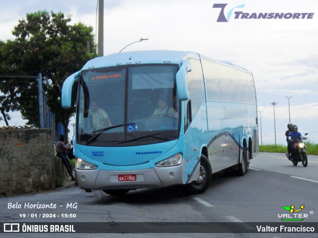 Transnorte - Transporte e Turismo Norte de Minas 79000 na cidade de Belo Horizonte, Minas Gerais, Brasil, por Valter Francisco. ID da foto: 12075915.