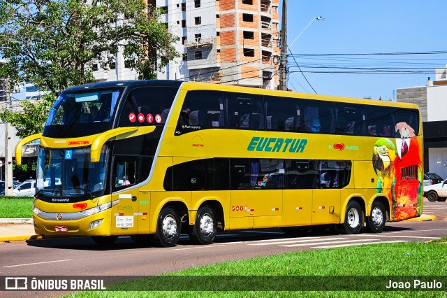 Eucatur - Empresa União Cascavel de Transportes e Turismo 5315 na cidade de Toledo, Paraná, Brasil, por Joao Paulo. ID da foto: 12077967.