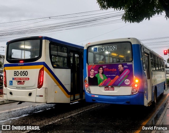 Transportes Barata BN-98002 na cidade de Belém, Pará, Brasil, por David França. ID da foto: 12076575.