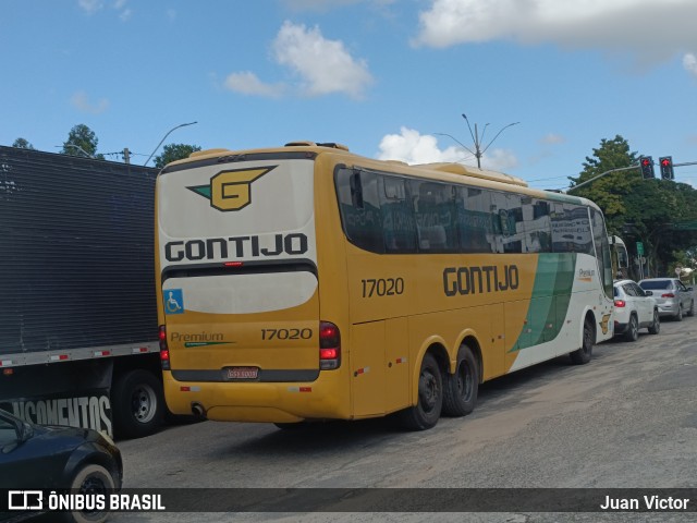 Empresa Gontijo de Transportes 17020 na cidade de Eunápolis, Bahia, Brasil, por Juan Victor. ID da foto: 12078806.