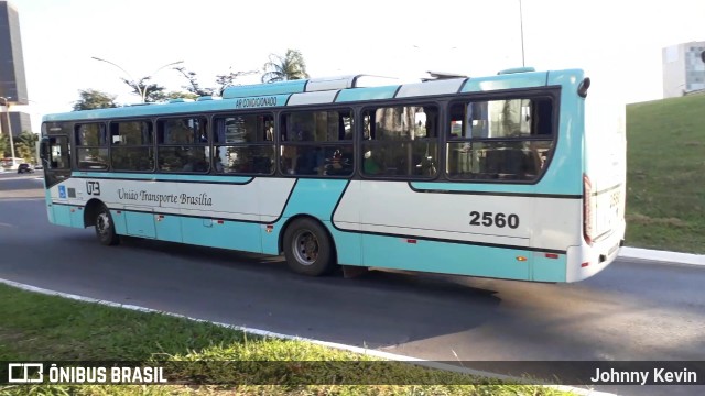 UTB - União Transporte Brasília 2560 na cidade de Brasília, Distrito Federal, Brasil, por Johnny Kevin. ID da foto: 12077356.