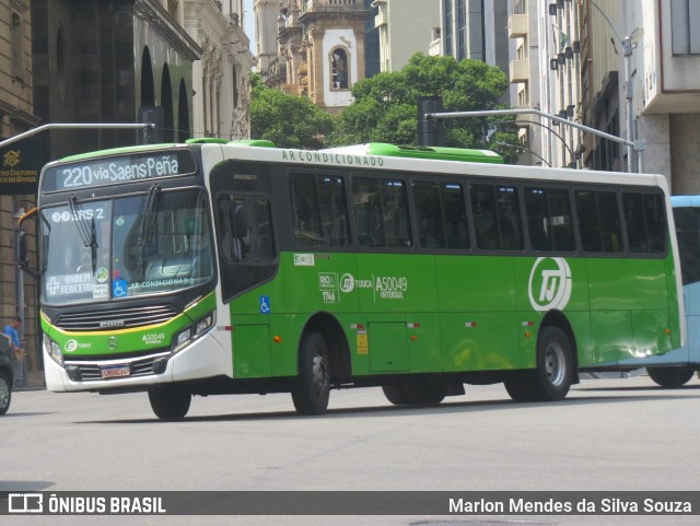 Tijuquinha - Auto Viação Tijuca A50049 na cidade de Rio de Janeiro, Rio de Janeiro, Brasil, por Marlon Mendes da Silva Souza. ID da foto: 12079608.