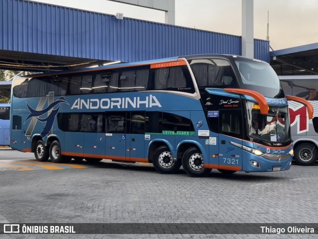 Empresa de Transportes Andorinha 7321 na cidade de Resende, Rio de Janeiro, Brasil, por Thiago Oliveira. ID da foto: 12079538.