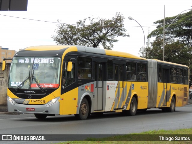 Auto Viação Ouro Verde OV-123019 na cidade de Campinas, São Paulo, Brasil, por Thiago Santos. ID da foto: 12080032.