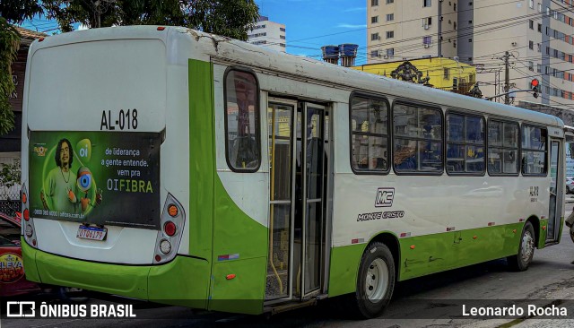 Auto Viação Monte Cristo AL-018 na cidade de Belém, Pará, Brasil, por Leonardo Rocha. ID da foto: 12079013.