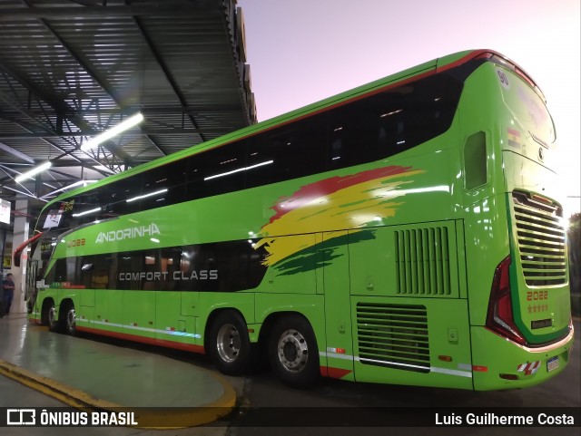 Empresa de Transportes Andorinha 2022 na cidade de Presidente Prudente, São Paulo, Brasil, por Luis Guilherme Costa. ID da foto: 12079909.