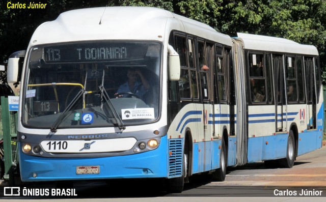 Metrobus 1110 na cidade de Goiânia, Goiás, Brasil, por Carlos Júnior. ID da foto: 12079397.