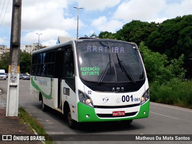 TransPryme 061 na cidade de Fortaleza, Ceará, Brasil, por Matheus Da Mata Santos. ID da foto: 12080599.