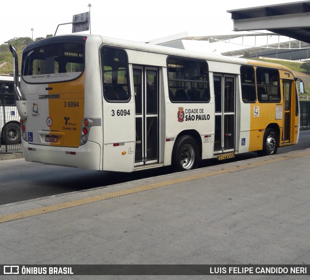 Transunião Transportes 3 6094 na cidade de São Paulo, São Paulo, Brasil, por LUIS FELIPE CANDIDO NERI. ID da foto: 12079426.